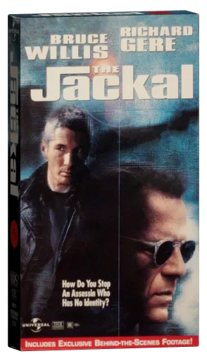The Jackal VHS, Universal