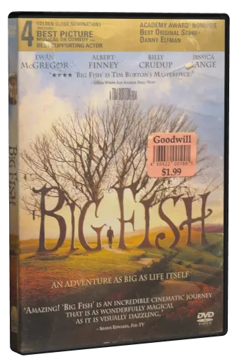 Big Fish DVD, Columbia TriStar Home Entertainment