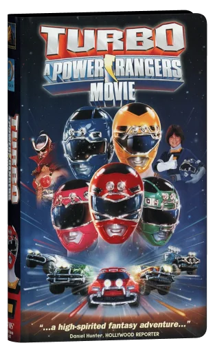 Turbo: A Power Rangers Movie VHS, 20th Century Fox Home Entertainment