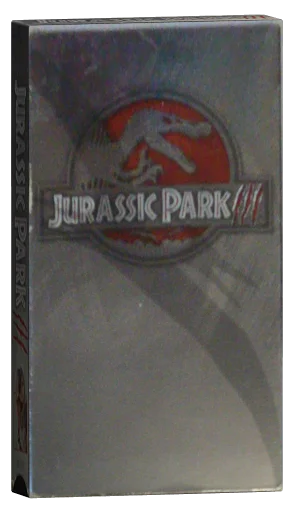 Jurassic Park III VHS, Universal