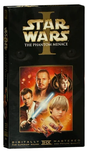 Star Wars: Episode I - The Phantom Menace VHS, 20th Century Fox