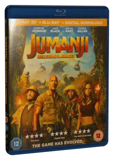 Jumanji: Welcome to the Jungle Blu-ray, Sony