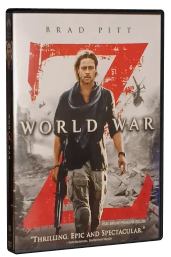 World War Z DVD, Paramount Home Video