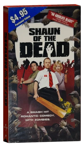Shaun of the Dead VHS, Universal