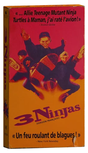 3 Ninjas VHS, Touchstone Home Video