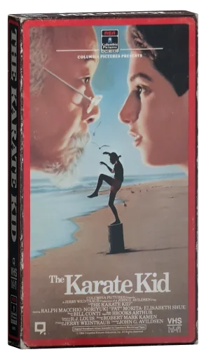 The Karate Kid VHS, RCA/Columbia Pictures Home Video