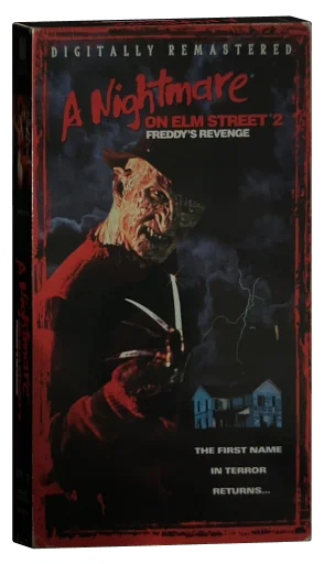 A Nightmare on Elm Street Part 2: Freddy's Revenge VHS, New Line Cinema