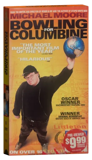 Bowling for Columbine VHS, MGM Home Entertainment
