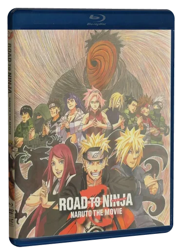 Road to Ninja: Naruto the Movie Blu-ray cover