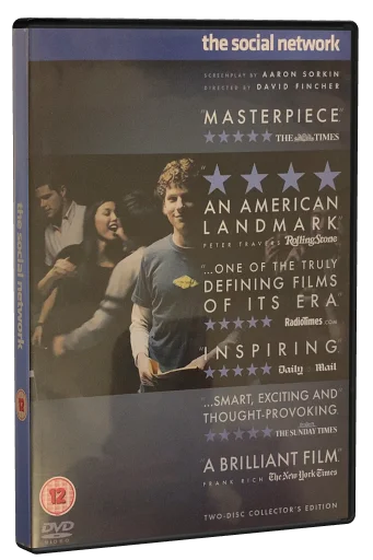 The Social Network DVD, Sony Pictures Home Entertainment