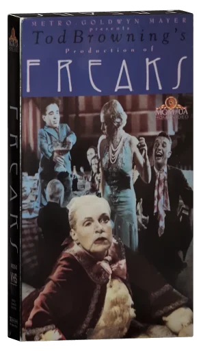 Freaks VHS, MGM/UA Home Video