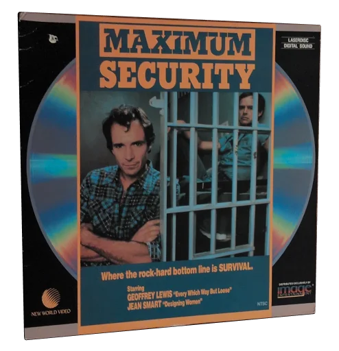 Maximum Security Laserdisc cover