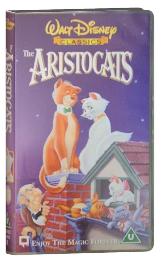 The Aristocats VHS, Buena Vista Home Entertainment