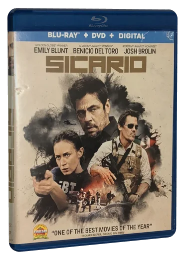 Sicario Blu-ray, Lionsgate