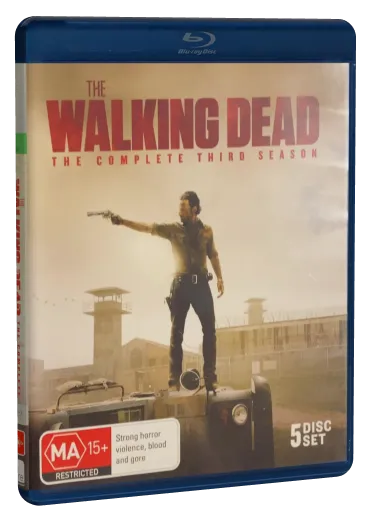 The Walking Dead Third Season Blu-ray, E1 Entertainment