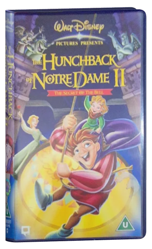 The Hunchback of Notre Dame II VHS, Walt Disney Home Video