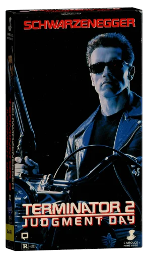 Terminator 2: Judgment Day VHS, Carolco Home Video