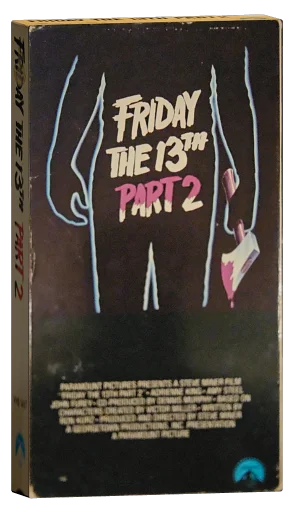 Friday the 13th Part 2 VHS, Paramount Pictures