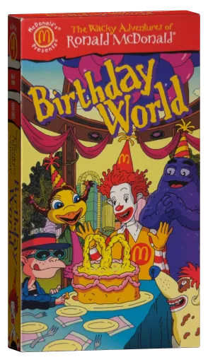 The Wacky Adventures of Ronald McDonald VHS, McDonald's