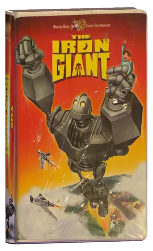 The Iron Giant VHS, Warner Bros. Family Entertainment