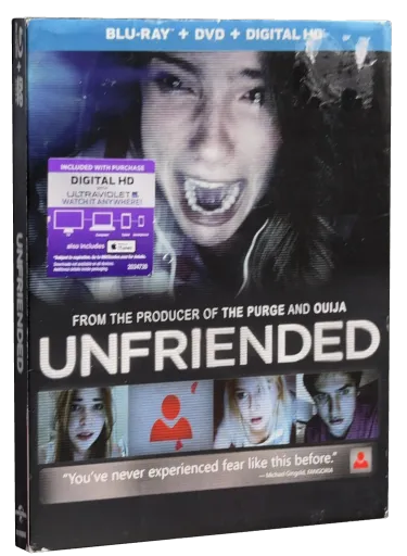 Unfriended Blu-ray, Universal Studios Home Entertainment