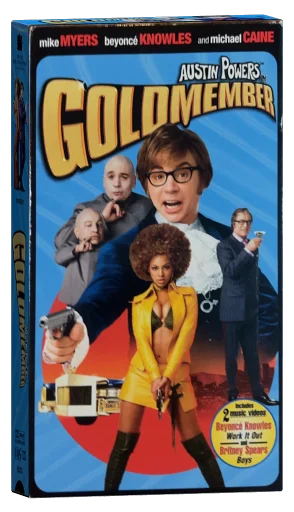 Austin Powers in Goldmember VHS, New Line Home Entertainment