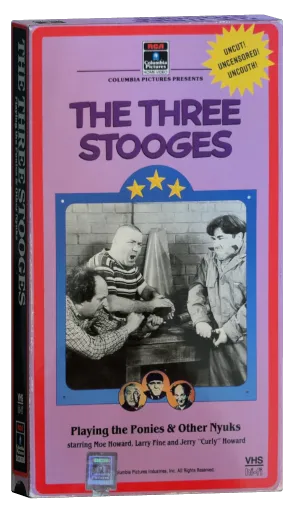 The Three Stooges VHS, RCA/Columbia Pictures Home Video