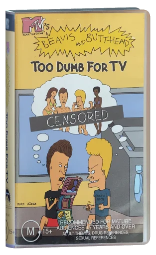 Beavis and Butt-Head Too Dumb For TV (1996)