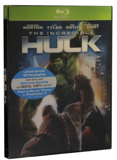 The Incredible Hulk Blu-ray, Universal Home Video