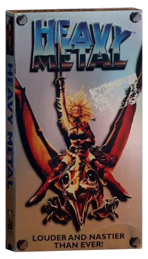 Heavy Metal VHS, Columbia TriStar Home Video