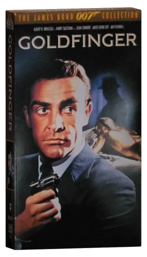 Goldfinger VHS, MGM/UA Home Video