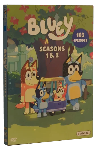 Bluey DVD cover
