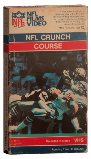 NFL Crunch Course VHS cover