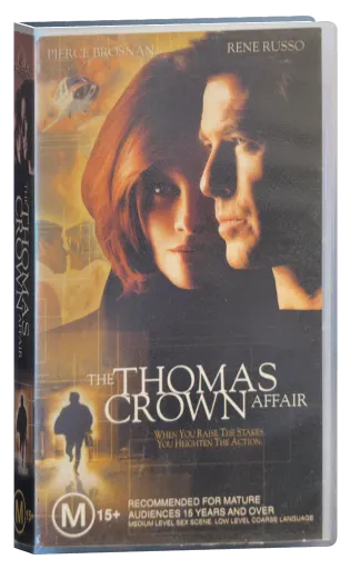 The Thomas Crown Affair VHS, MGM Home Entertainment