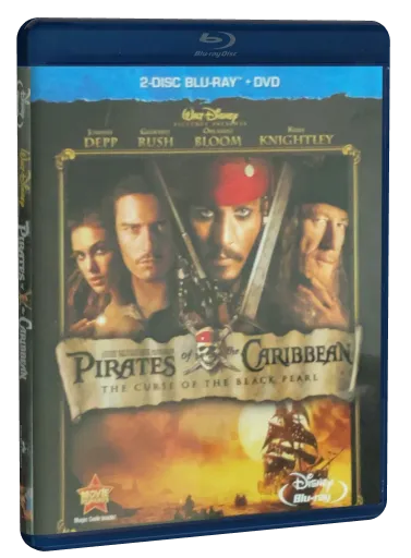 Pirates of the Caribbean: The Curse of the Black Pearl Blu-ray, Walt Disney Studios Home Entertainment