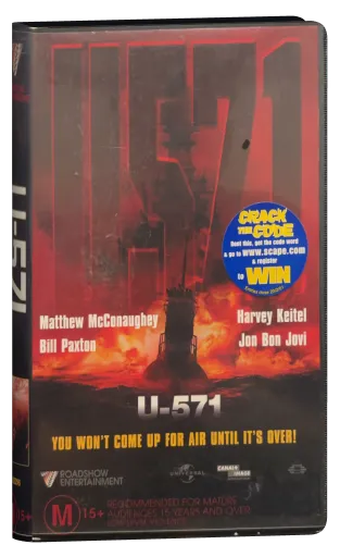 U-571 VHS, Roadshow Entertainment