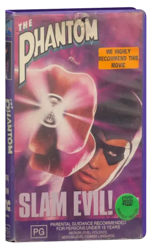 The Phantom VHS cover