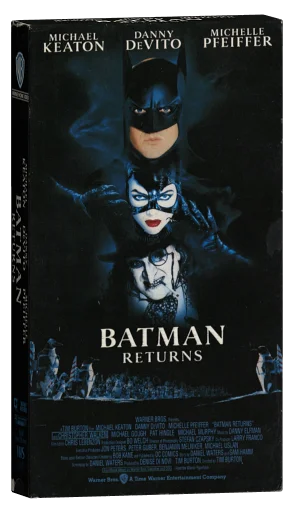 Batman Returns VHS, Warner Home Video