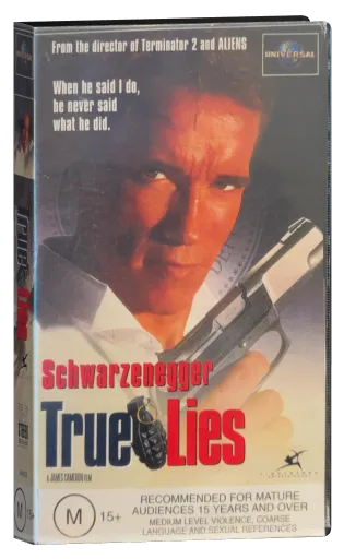True Lies VHS, Universal