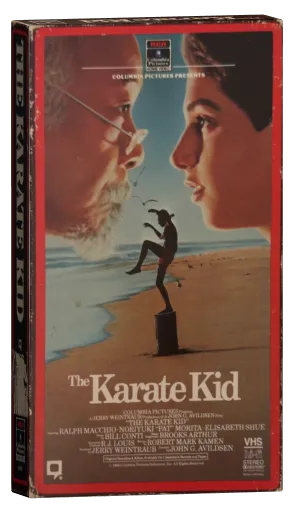 The Karate Kid VHS, RCA/Columbia Pictures Home Video