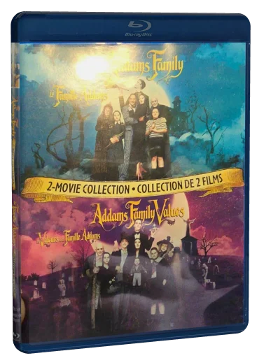 The Addams Family / Addams Family Values Blu-ray cover