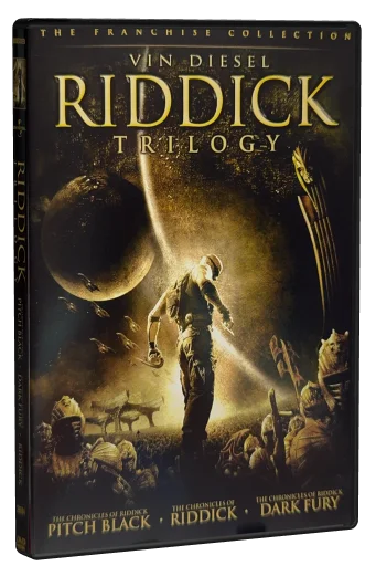 Riddick Trilogy DVD, Universal Studios Home Entertainment