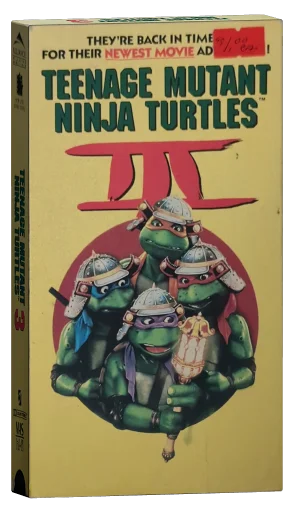 Teenage Mutant Ninja Turtles III VHS, Alliance Releasing Home Video