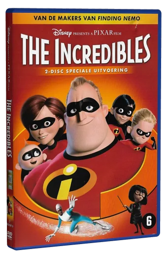 The Incredibles DVD, Buena Vista Home Entertainment B.V.