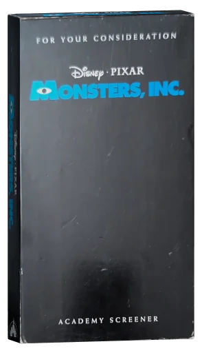 Monsters, Inc. VHS, Disney Enterprises, Inc./Pixar Animation Studios