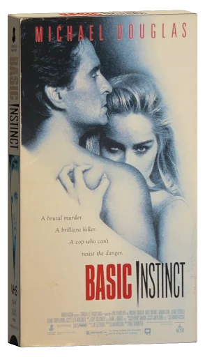 Basic Instinct VHS, LIVE Home Video