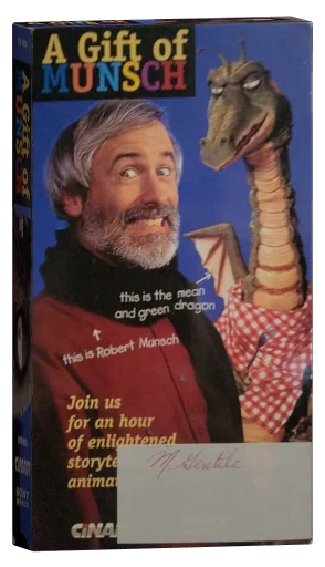 A Gift of Munsch VHS cover