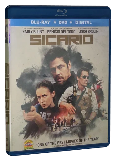 Sicario Blu-ray, Lionsgate