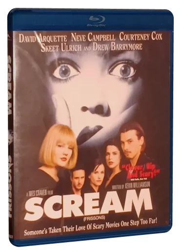 Scream Blu-ray, Alliance Releasing Home Video