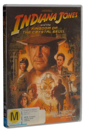 Indiana Jones and the Kingdom of the Crystal Skull DVD, Paramount Pictures Home Entertainment